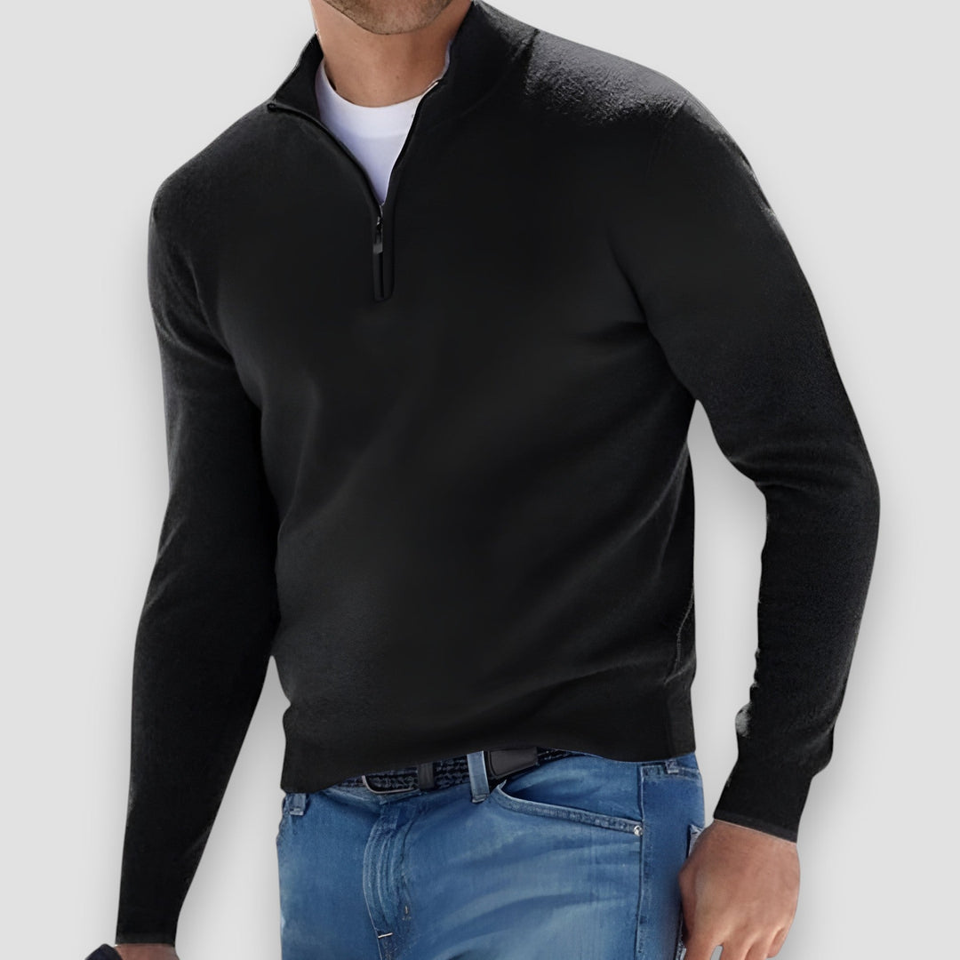 Henri™ | Pull Élégant avec fermeture éclair