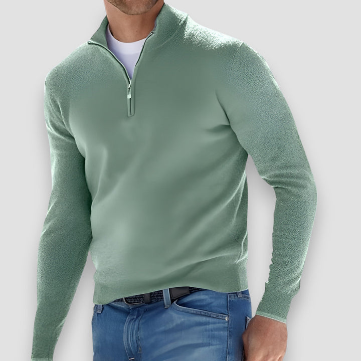 Henri™ | Pull Élégant avec fermeture éclair