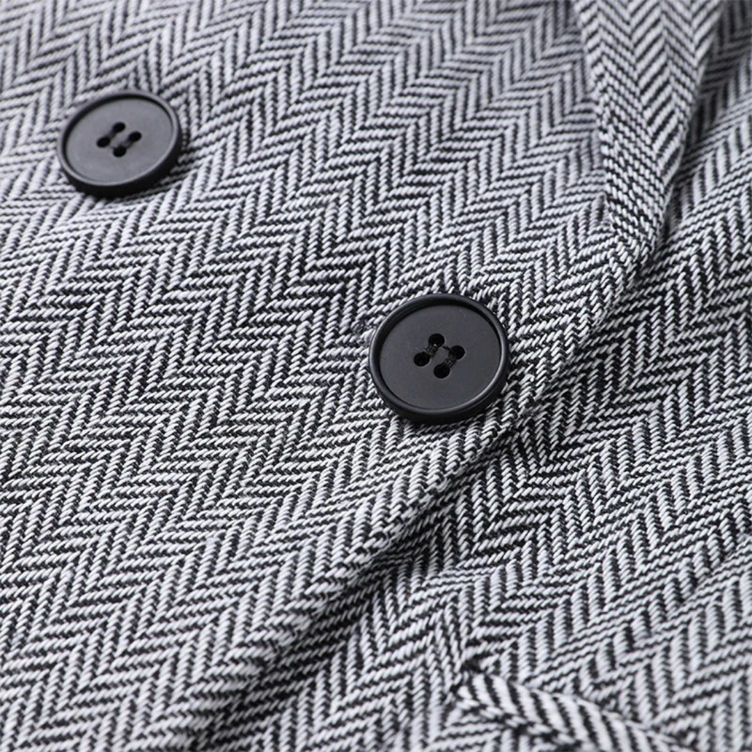 Isabelle – Blazer moderne en laine douce