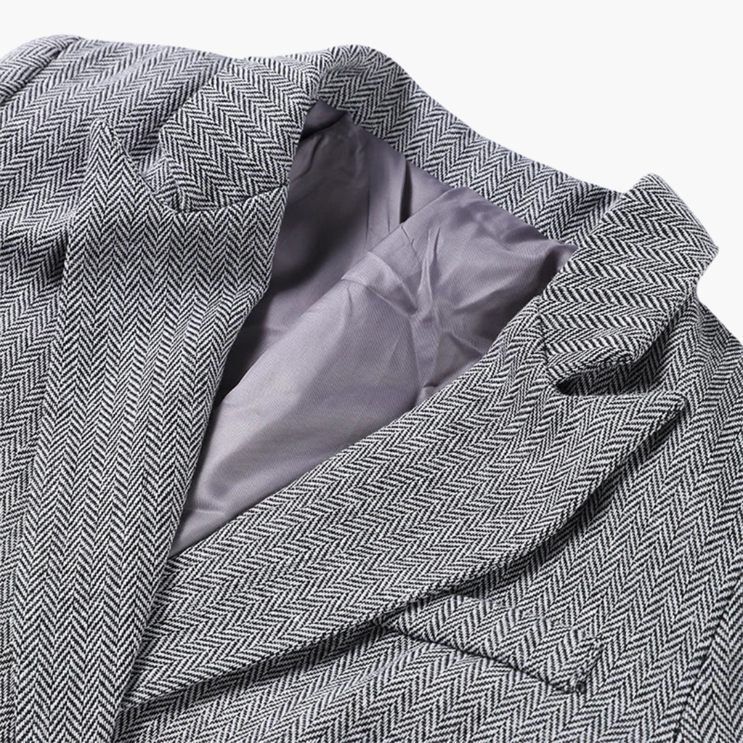 Isabelle – Blazer moderne en laine douce