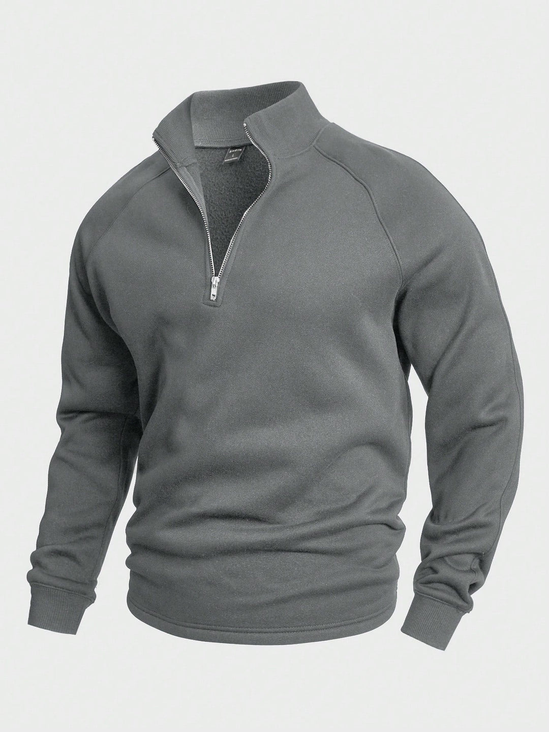 Claude™ | Sweat Casual à Demi-Fermeture Éclair