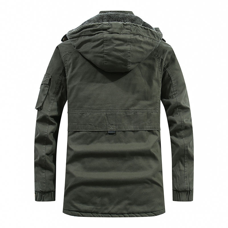 Ricardo™ - Veste Mi-Longue à Capuche