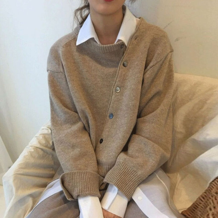 Evalina | Cardigan à Col Rond