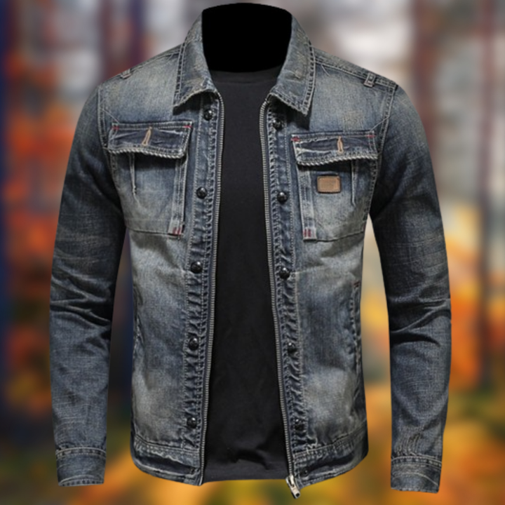 Basile™ | Vest en Jean style rétro