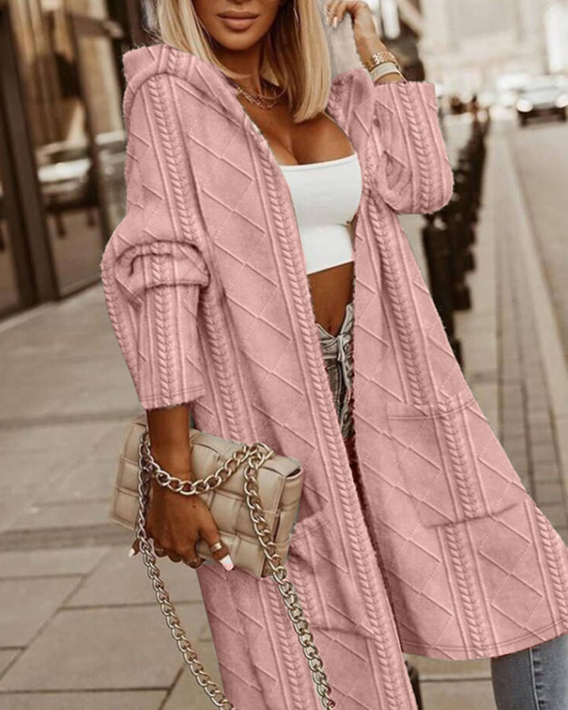 Monalisa - Cardigan Long avec Capuche