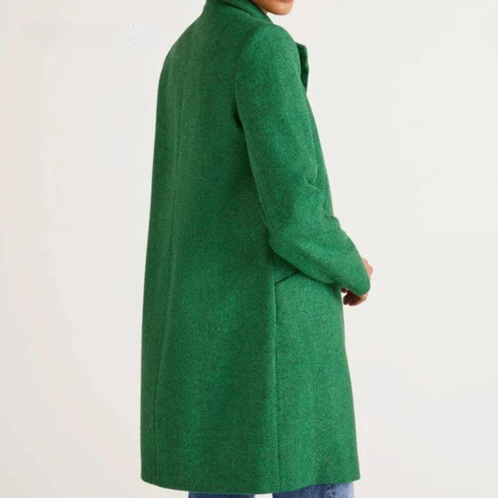 Michèle - Élégante veste d'hiver avec nœud