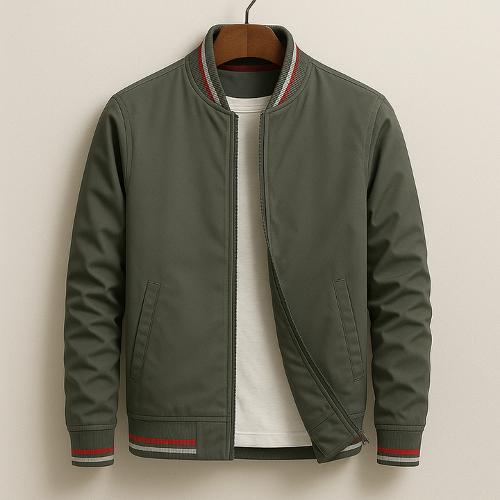 Philémon – Blouson bomber élégant à rayures