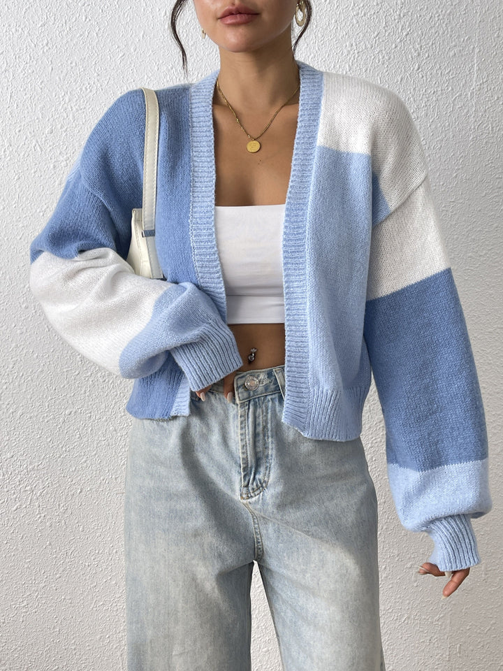 Angelina | Cardigan à blocs de couleur