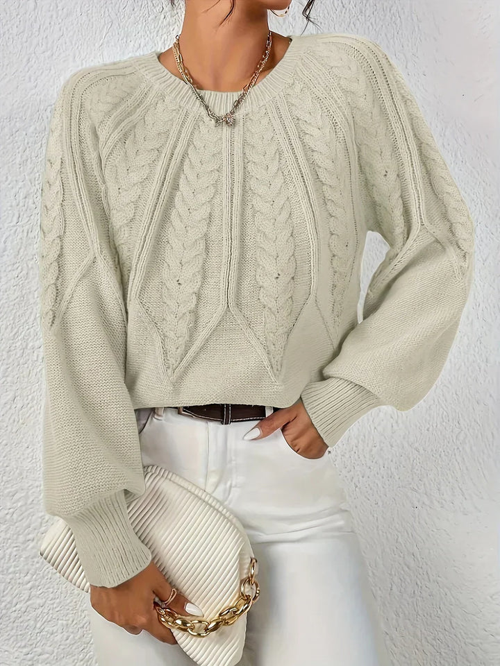 LUCIA™ | PULL EN TRESSÉ ÉLÉGANT