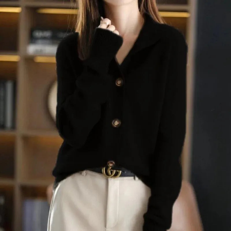 FEDERICA™ | CARDIGAN DOUX AVEC FERMETURE À BOUTONS
