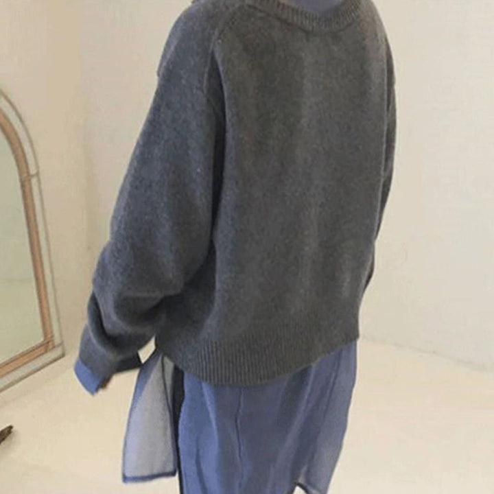 Evalina | Cardigan à Col Rond