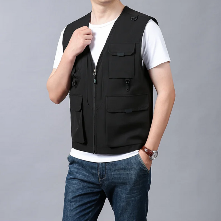 Eloïs – Gilet cargo respirant multi-poches