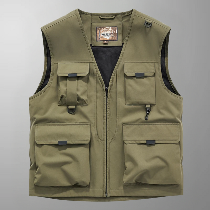 Eloïs – Gilet cargo respirant multi-poches