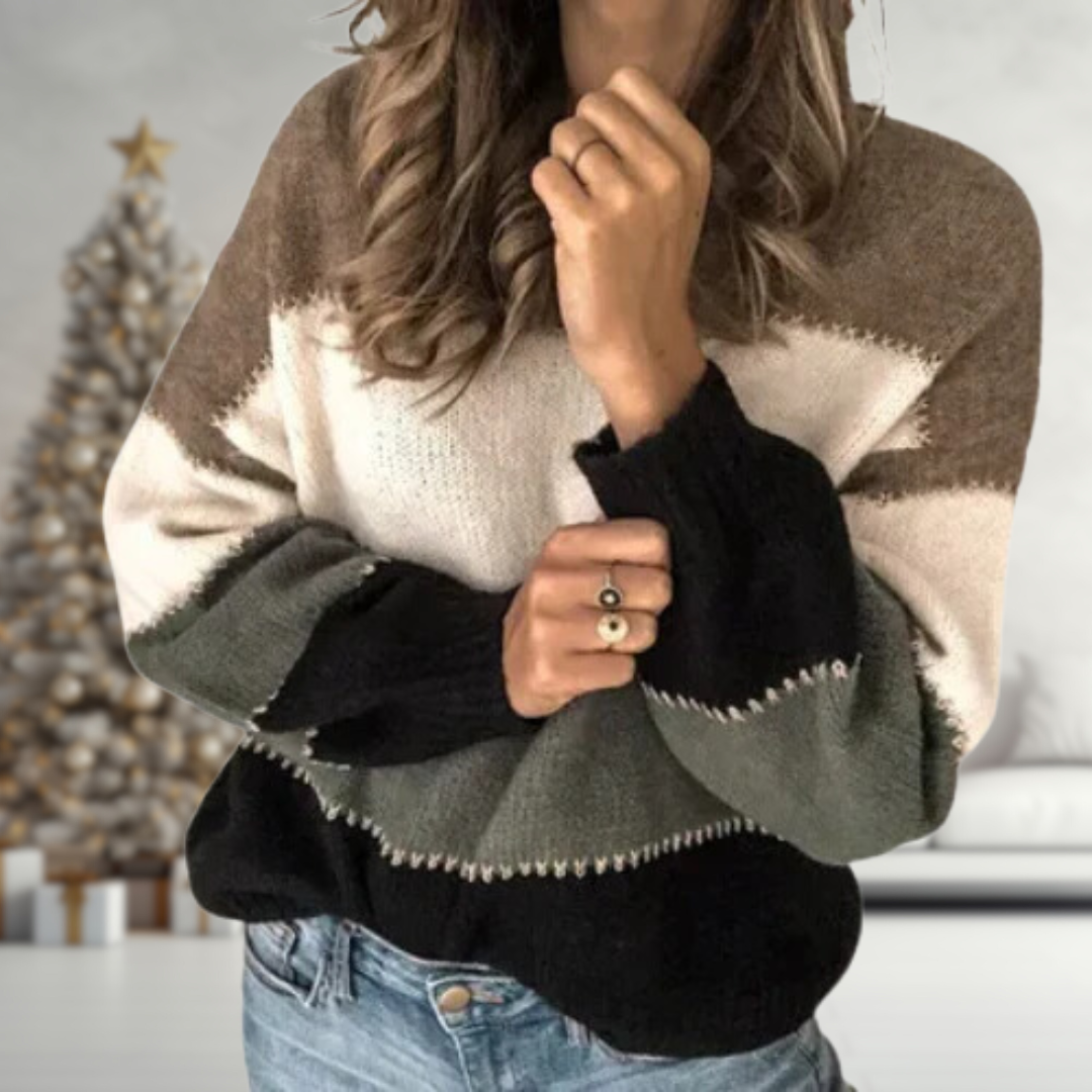 VERA™ | PULL À RAYURES RAFFINÉ
