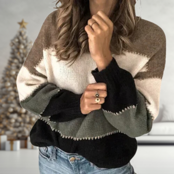 VERA™ | PULL À RAYURES RAFFINÉ