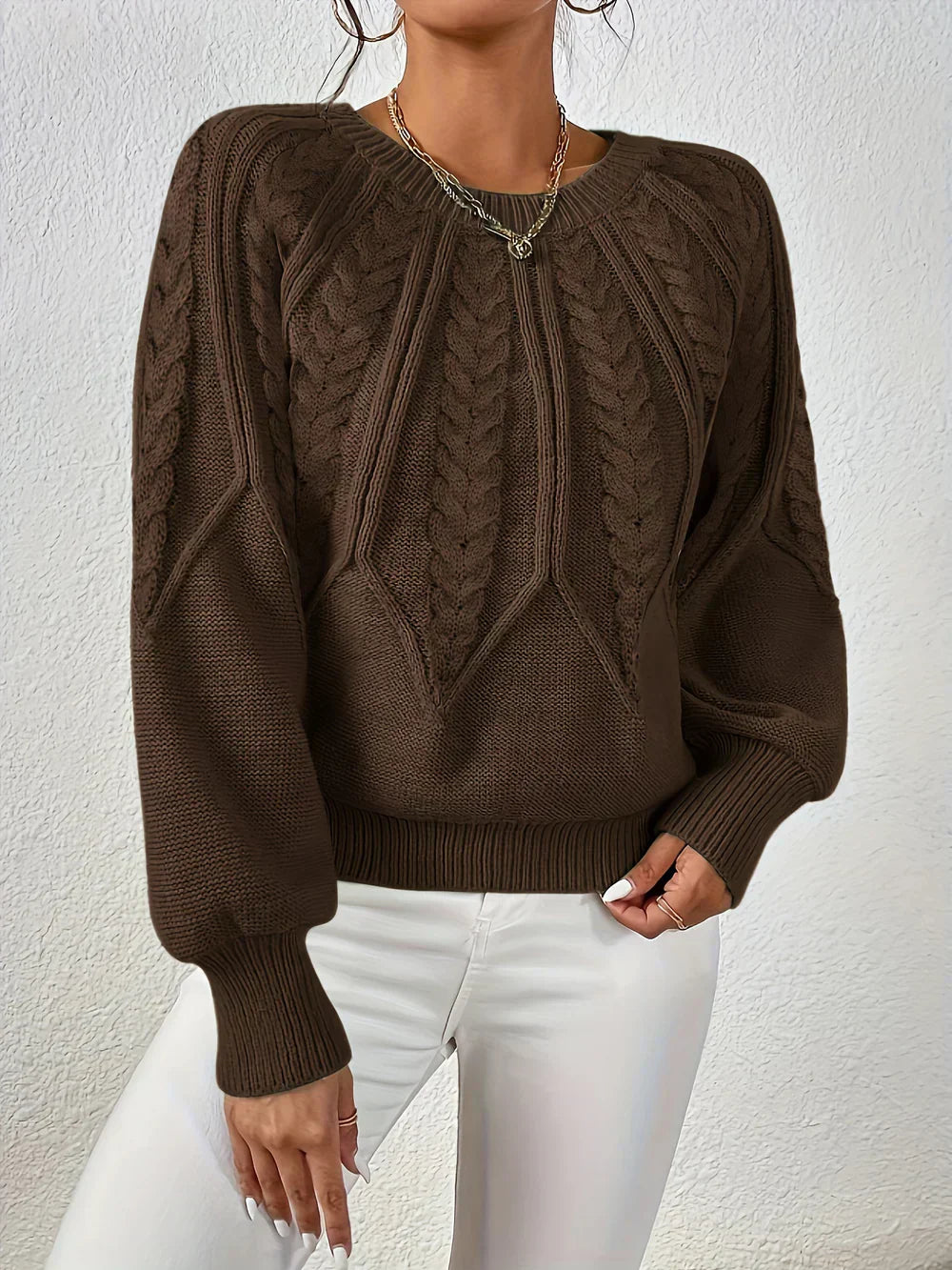 LUCIA™ | PULL EN TRESSÉ ÉLÉGANT