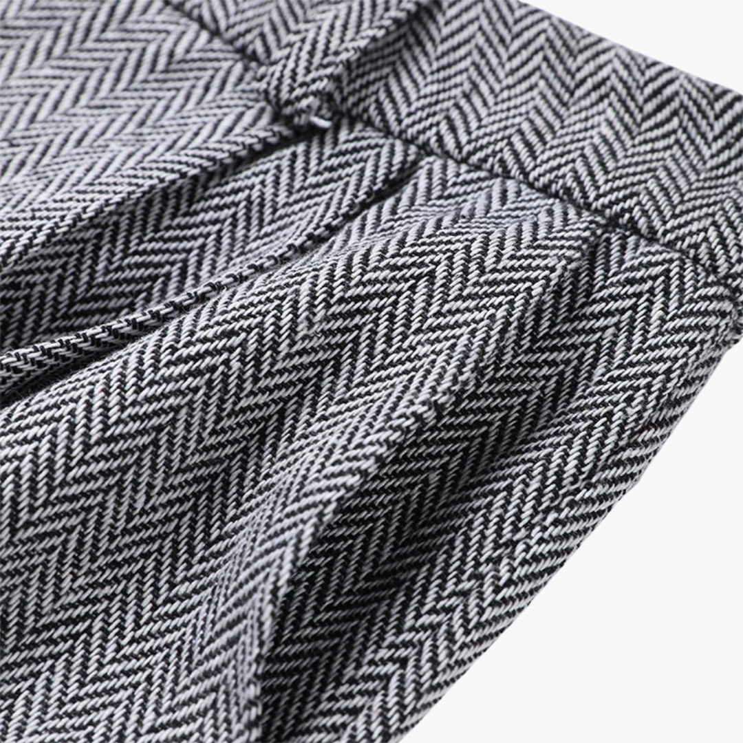 Isabelle – Blazer moderne en laine douce