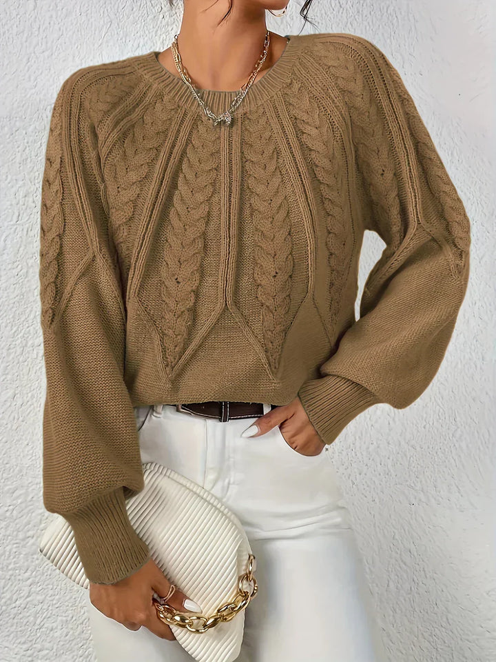 LUCIA™ | PULL EN TRESSÉ ÉLÉGANT