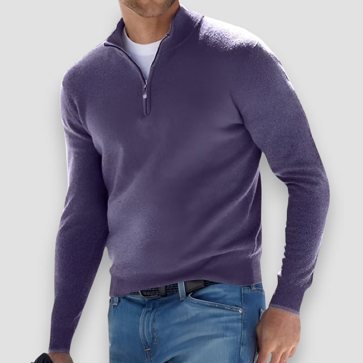 Henri™ | Pull Élégant avec fermeture éclair