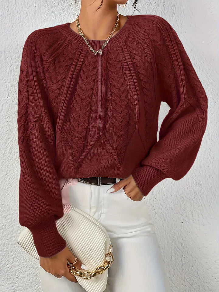 LUCIA™ | PULL EN TRESSÉ ÉLÉGANT
