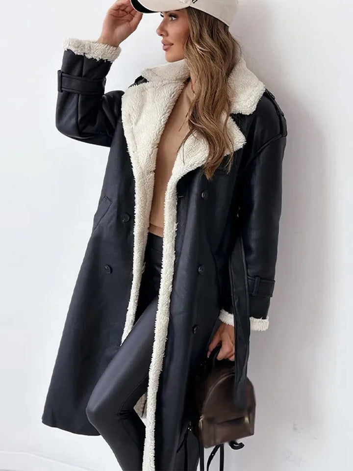 Viviane - Manteau long tendance et élégant