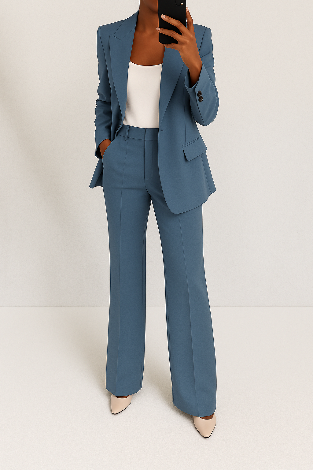 Victoria - Ensemble blazer structuré élégant