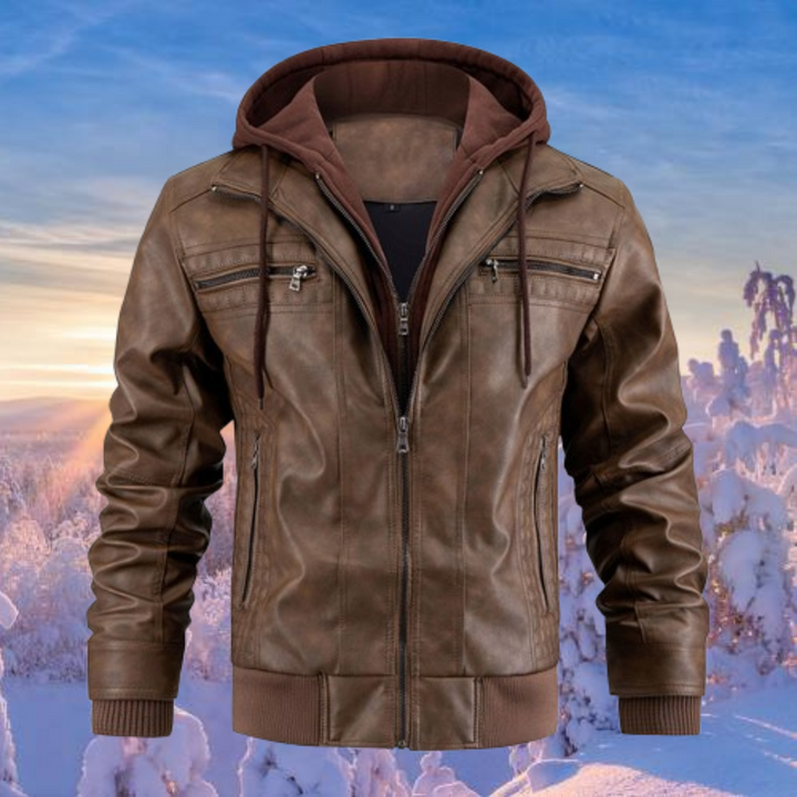 Hubert | Veste d'hiver en cuir