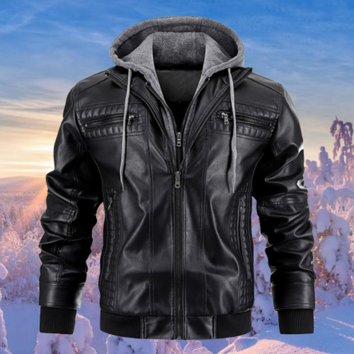 Hubert | Veste d'hiver en cuir