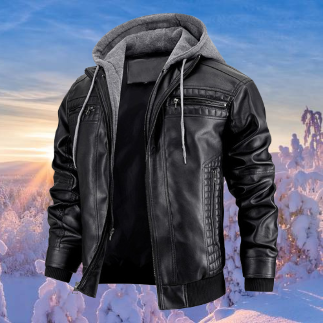 Hubert | Veste d'hiver en cuir