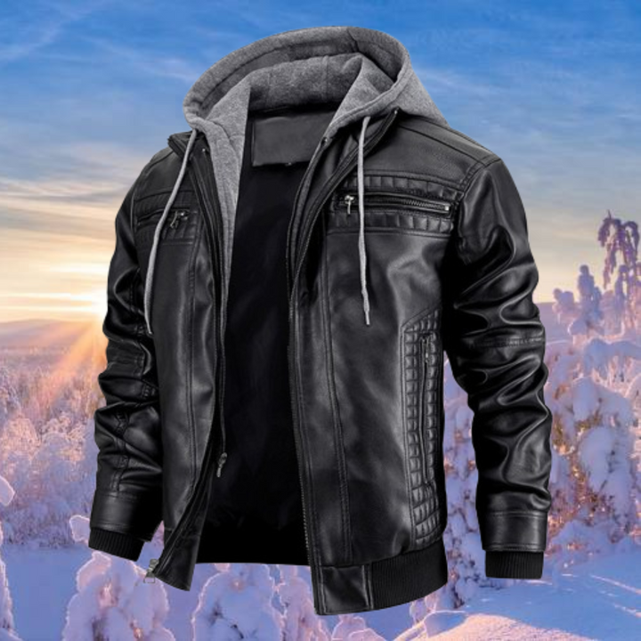 Hubert | Veste d'hiver en cuir