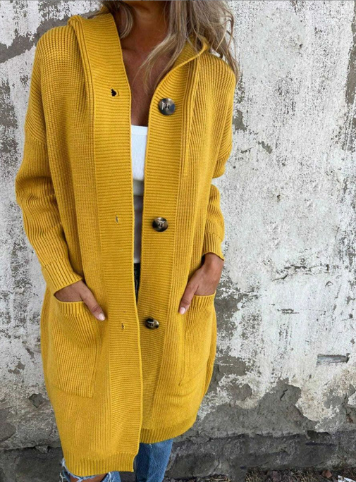 Giselle - Élégant Cardigan Long pour Femme