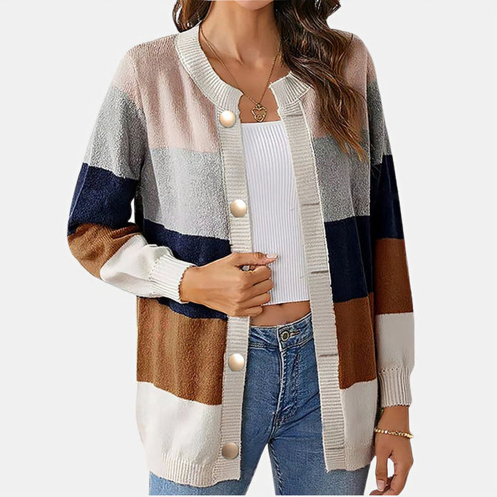 Norina | Cardigan à rayures vives