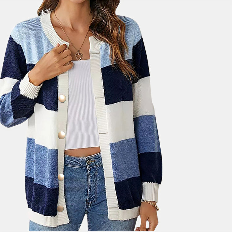 Norina | Cardigan à rayures vives