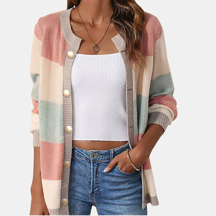 Norina | Cardigan à rayures vives