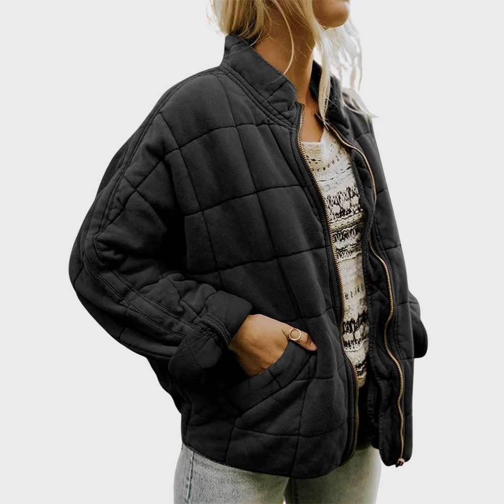 Adèle – Veste matelassée oversize élégante
