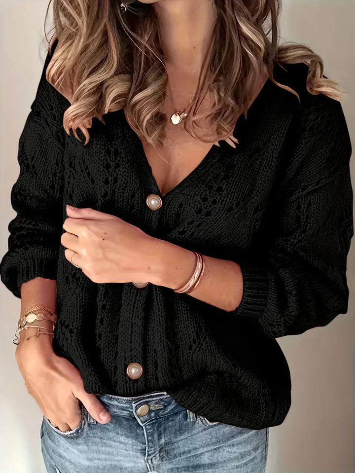 Liona | Cardigan en maille avec boutons