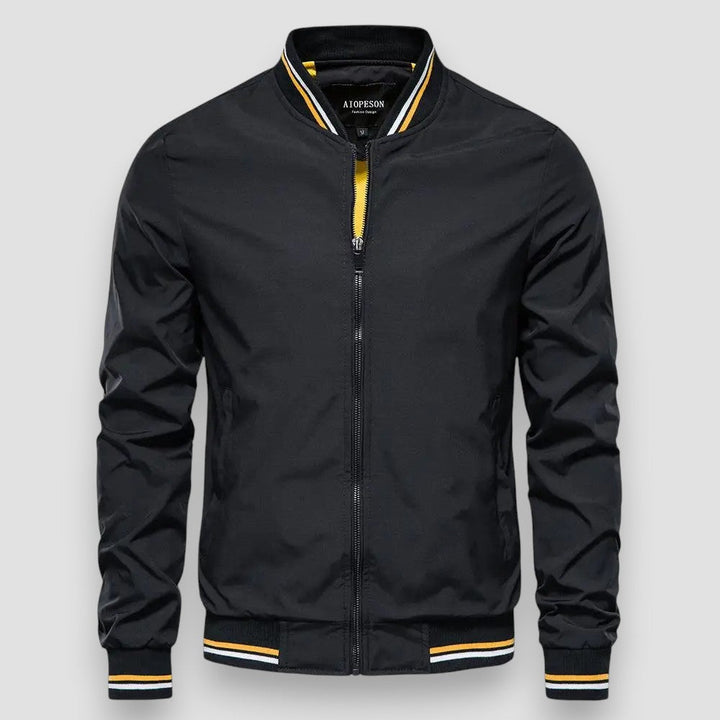 Pascal™ | Veste Bomber Élégante à Rayures