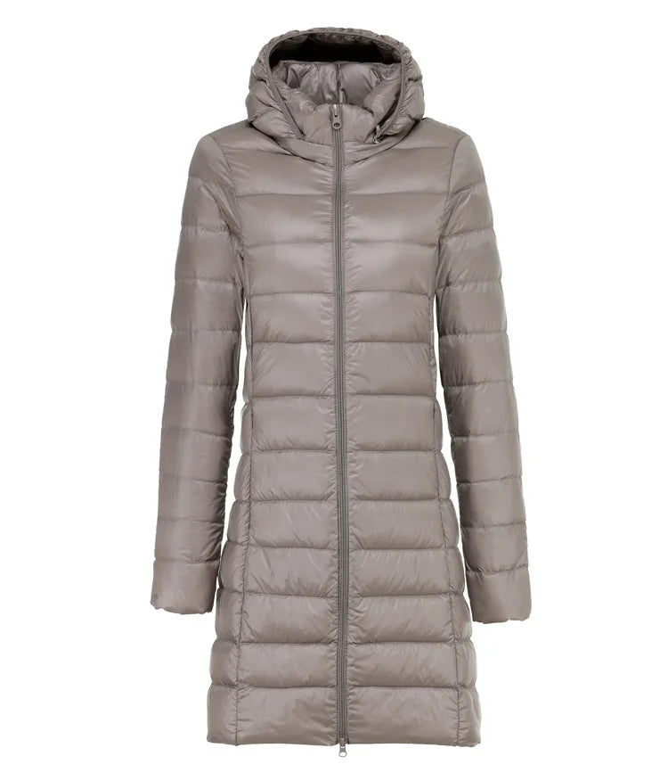 Vivette - Veste longue ultralégère