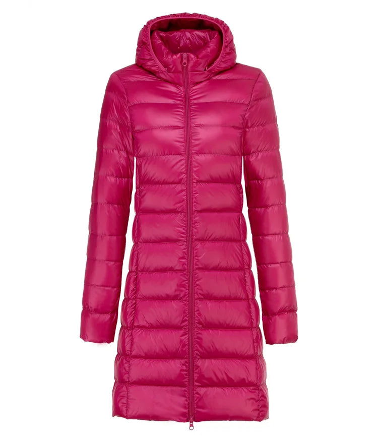 Vivette - Veste longue ultralégère