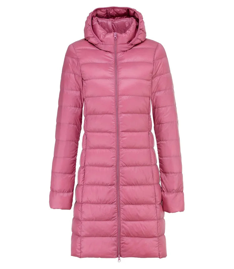 Vivette - Veste longue ultralégère