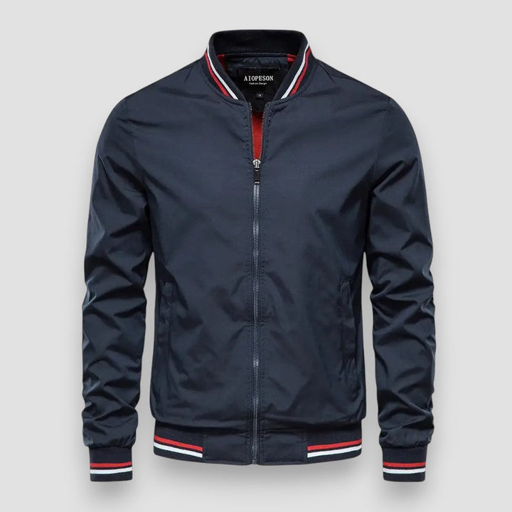 Pascal™ | Veste Bomber Élégante à Rayures