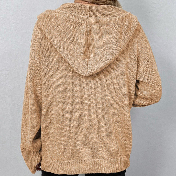 Ariella | Cardigan à Capuche et Boutons