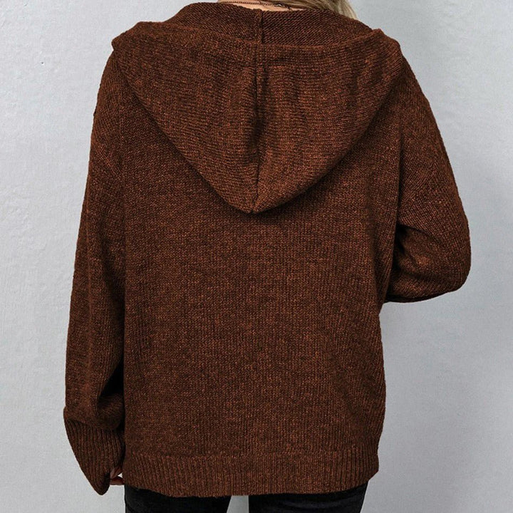 Ariella | Cardigan à Capuche et Boutons
