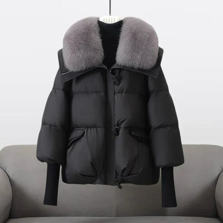 Cerise - Veste élégante en fausse fourrure
