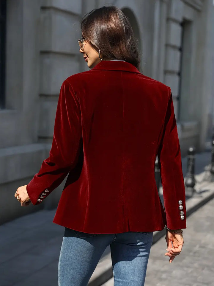 Nessa - Blazer élégant en velours