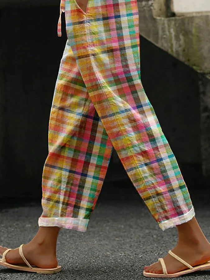 Clara – Textured Streetwear Pants