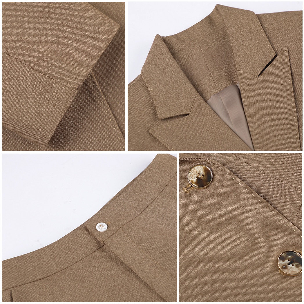 Juliette – Tailleur blazer à coupe structurée
