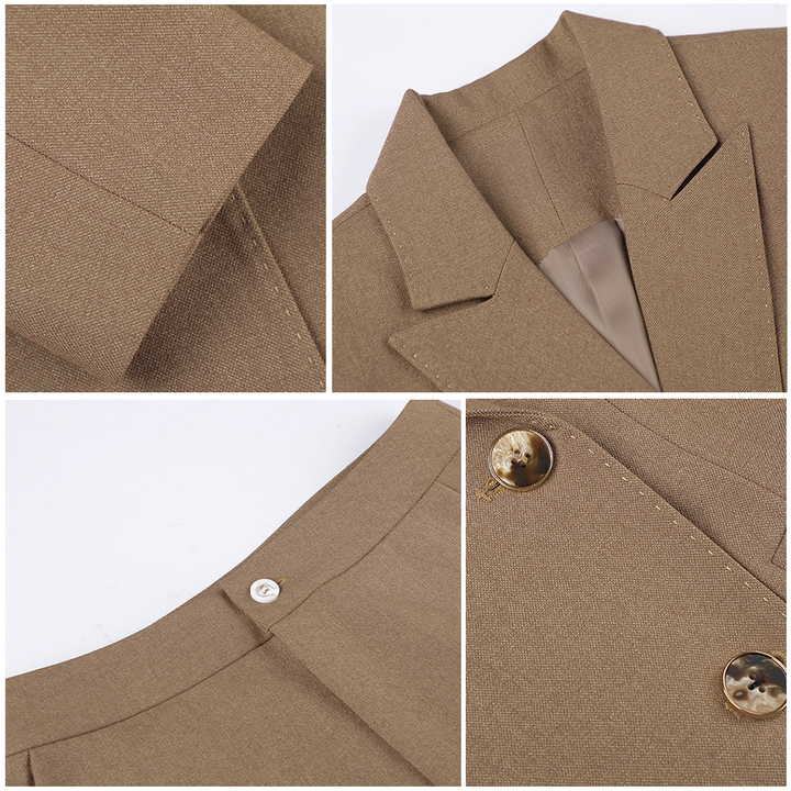Juliette – Tailleur blazer à coupe structurée