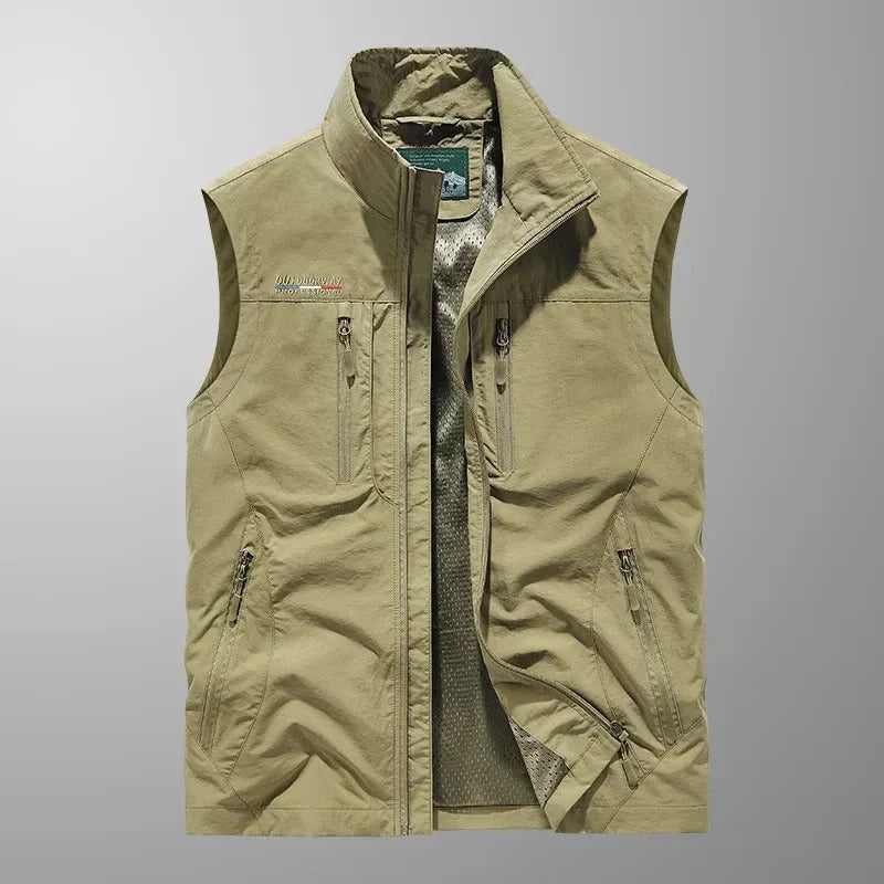 Kilian – Gilet cargo respirant avec multiples poches