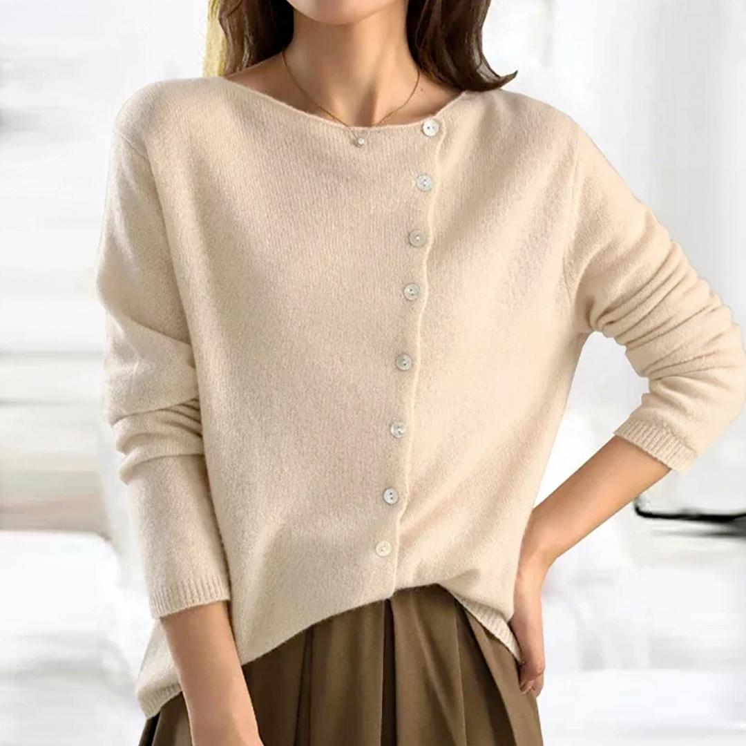 Cristiana | Cardigan Décontracté avec Boutons